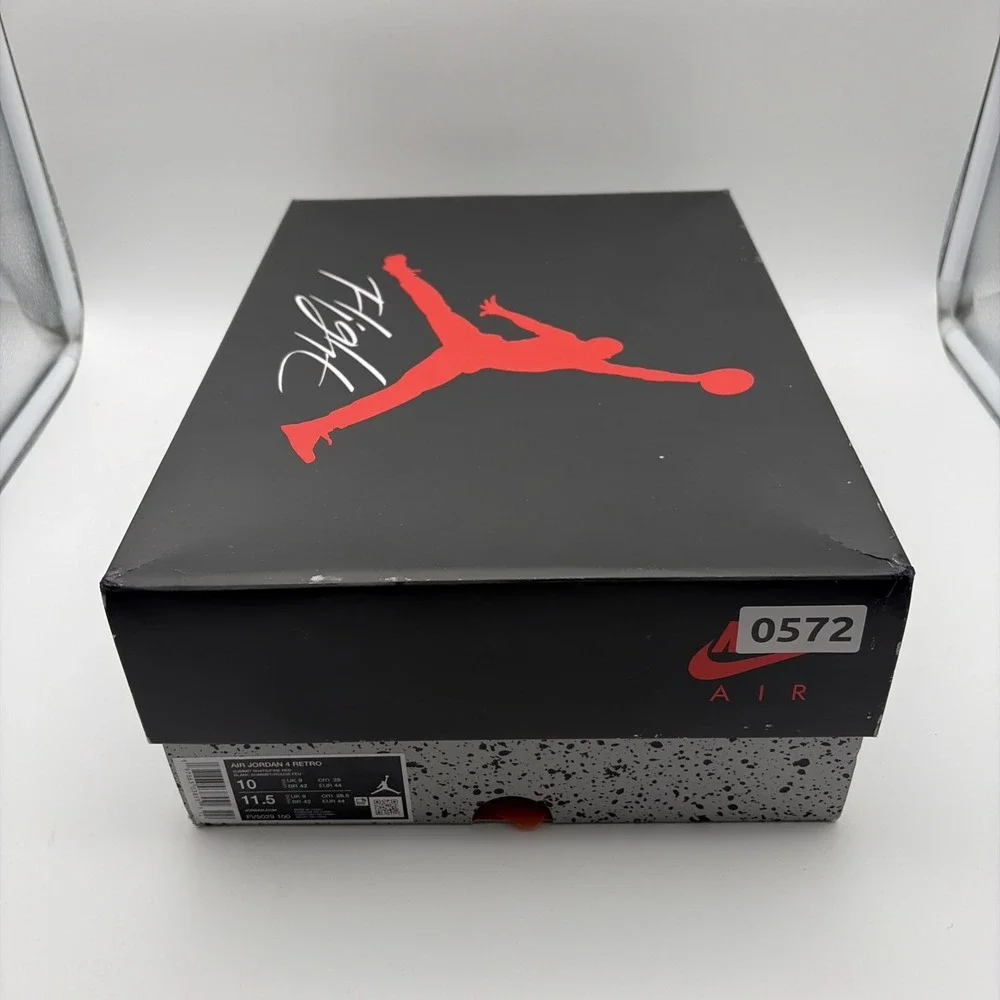 Size 10 - Air Jordan 4 Retro OG 2025 White Cement(FV5029-100)